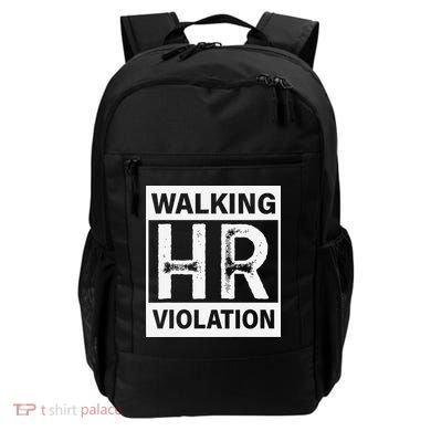 Walking Hr Violation Backpack