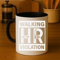 Walking Hr Violation Coffee Mug thumb 4