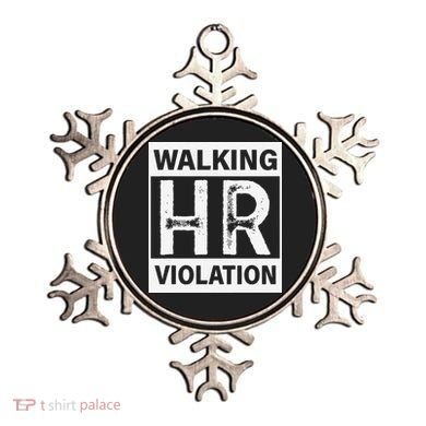 Walking Hr Violation Ornament