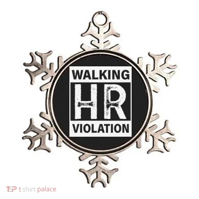 Walking Hr Violation Ornament