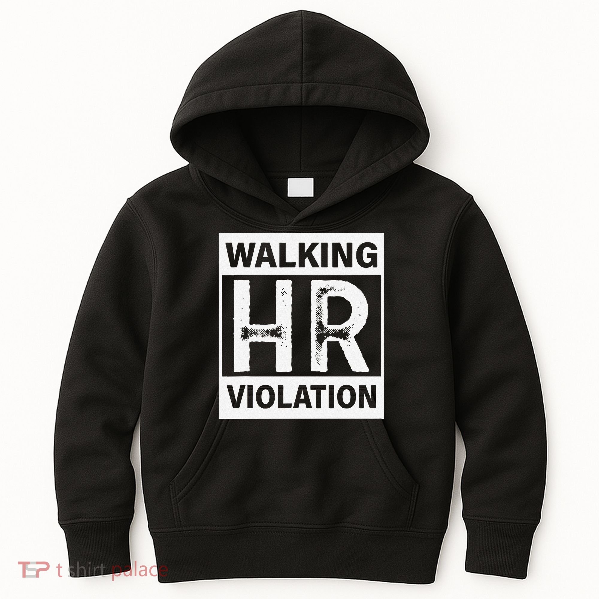 Walking Hr Violation Kids Hoodie