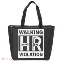 Walking Hr Violation Tote Bag thumb 0