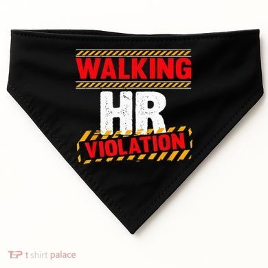 Walking hr violation   USA-Made Doggie Bandana