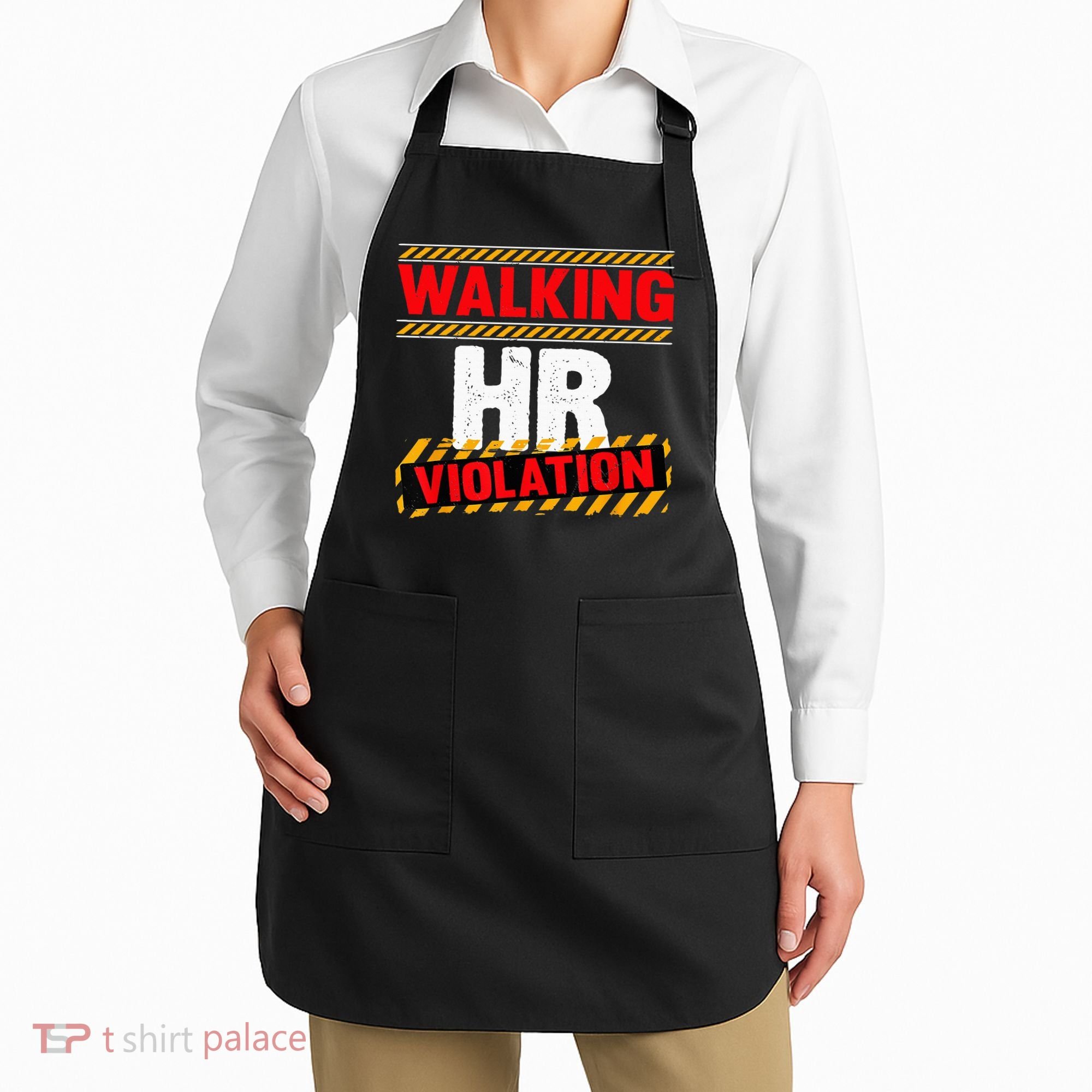 Walking hr violation   Apron