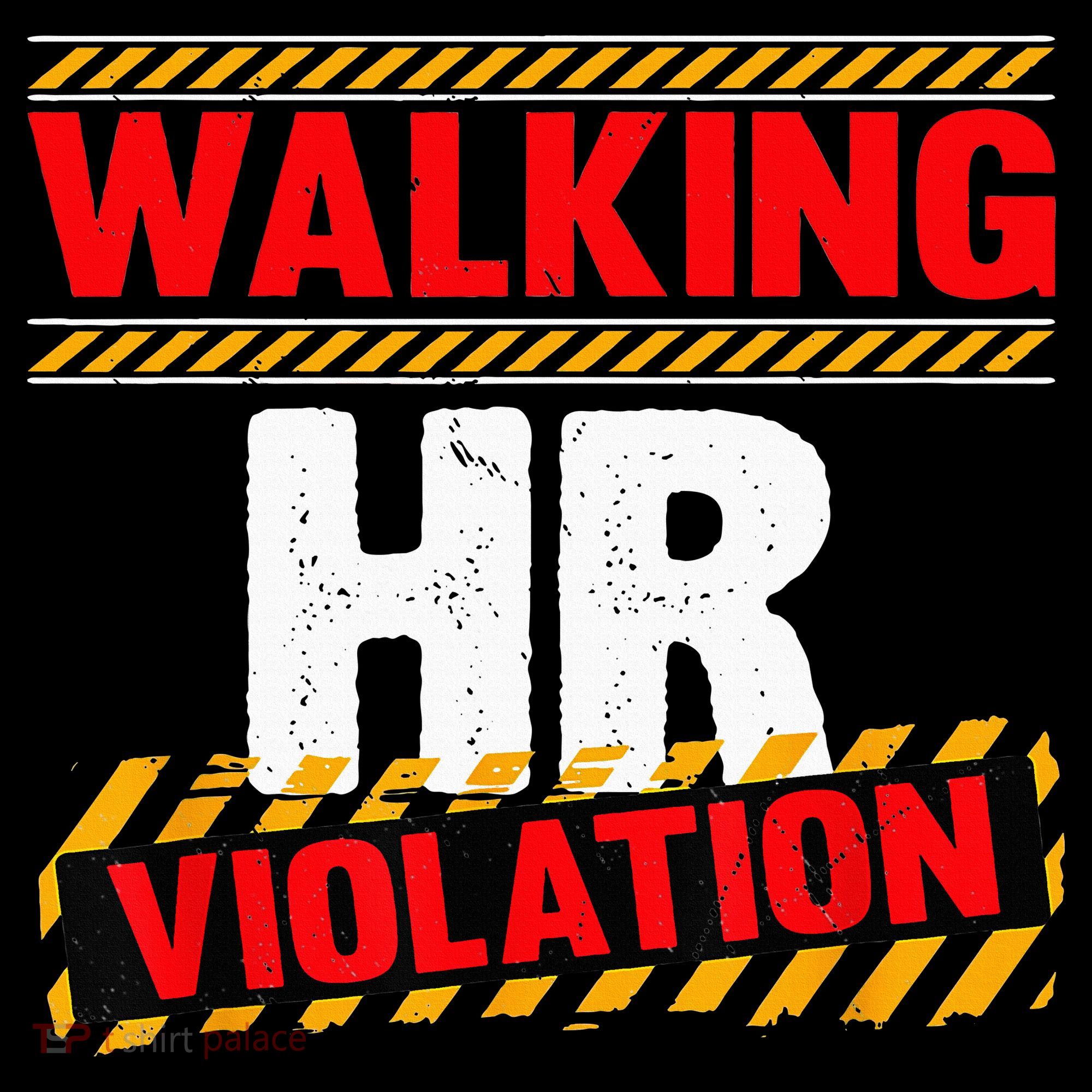 Walking hr violation   Apron