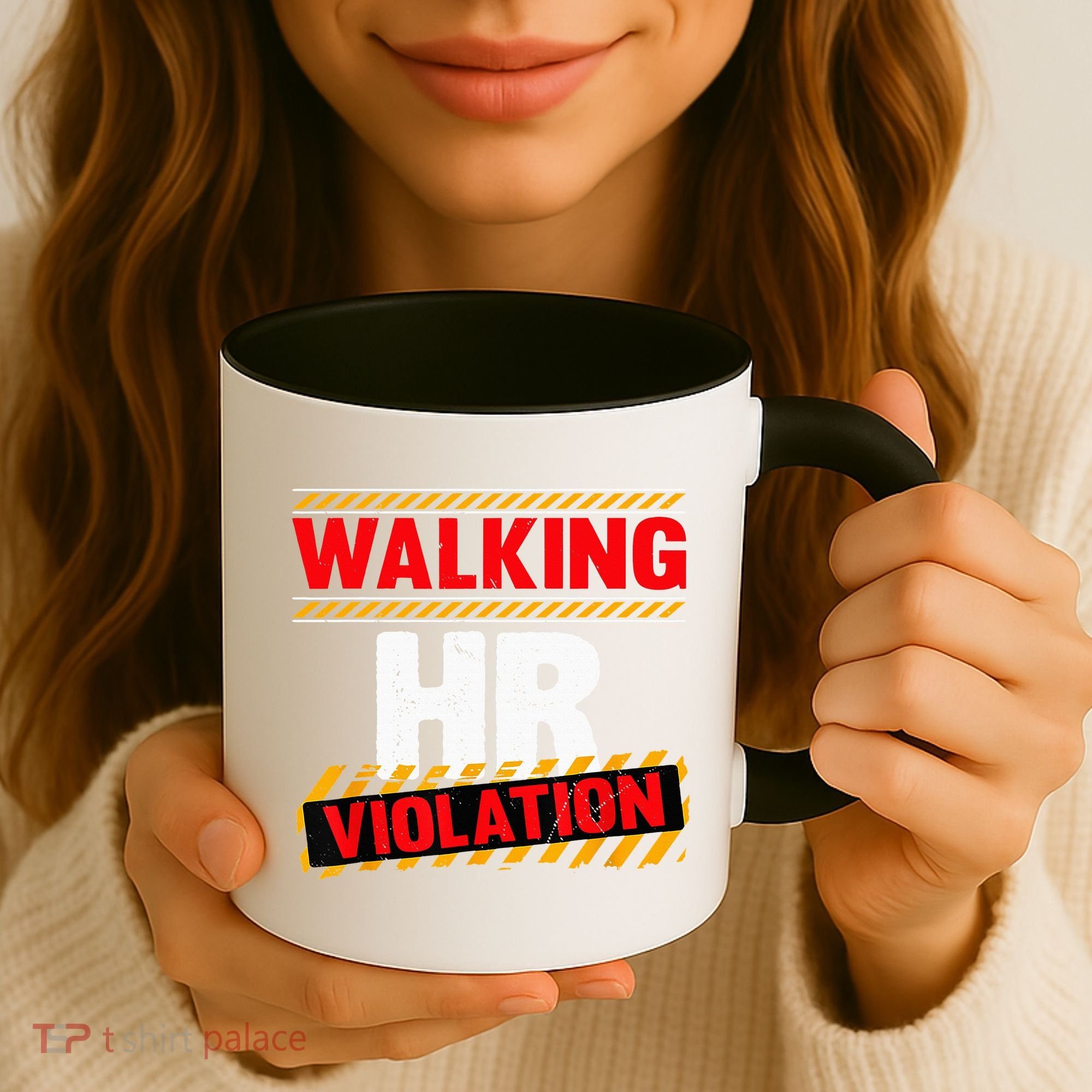 Walking hr violation   Coffee Mug