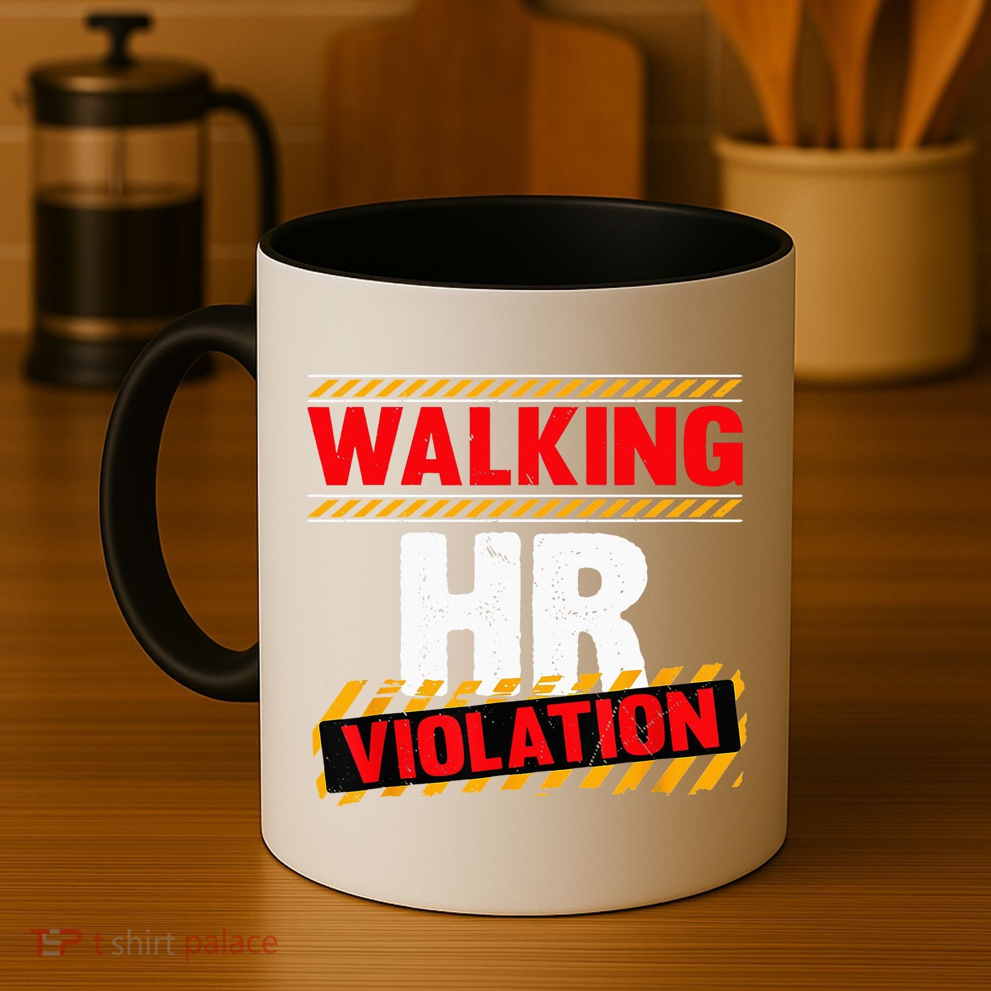 Walking hr violation   Coffee Mug