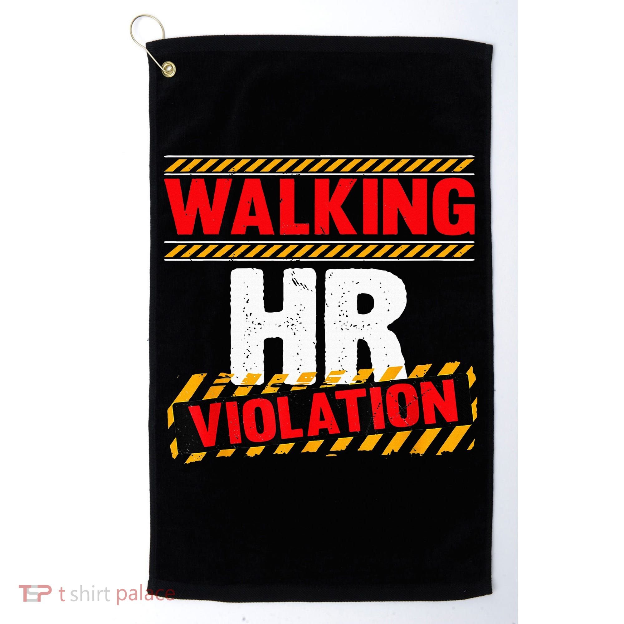 Walking hr violation   Golf Towel