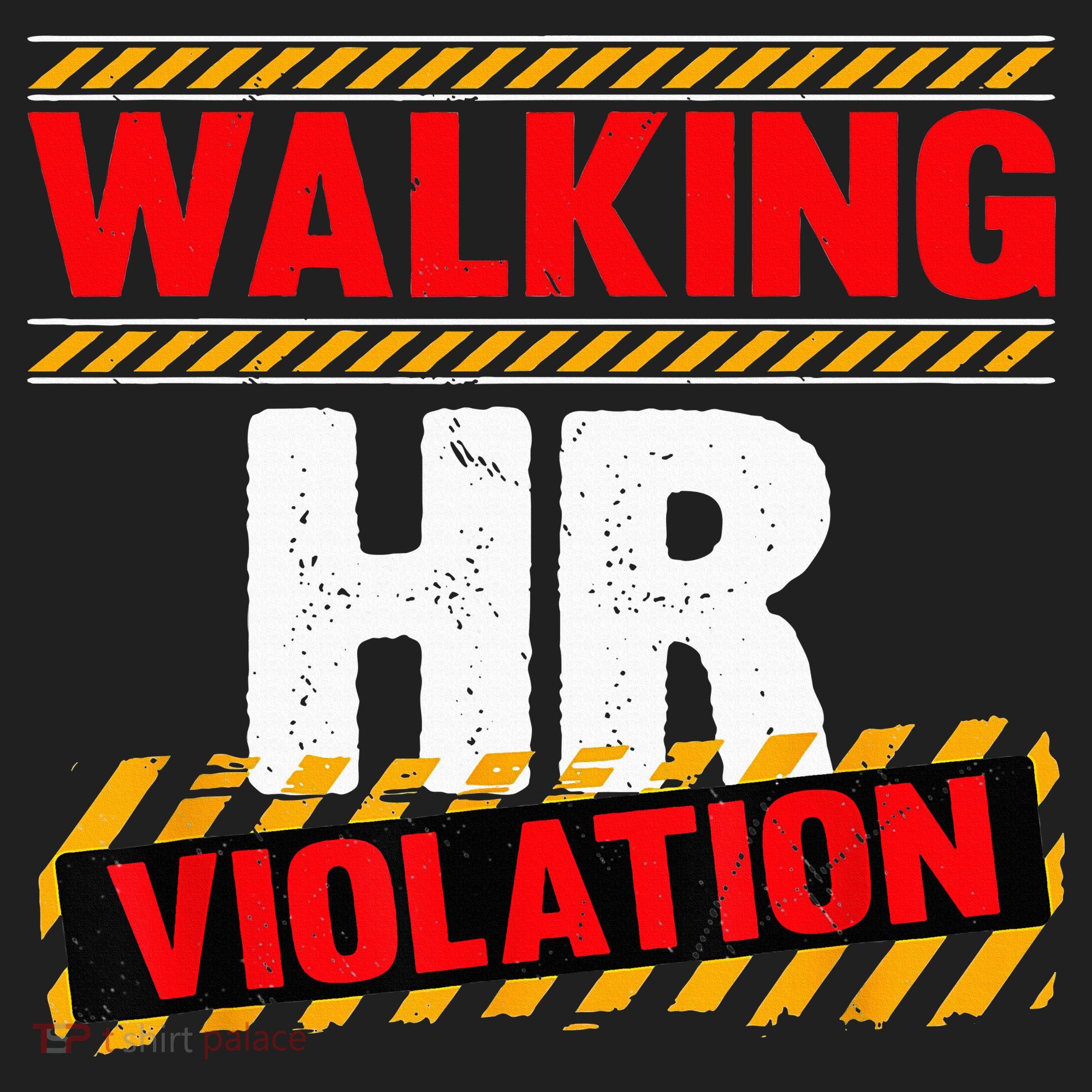 Walking hr violation   Golf Towel