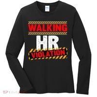 Walking hr violation   Women's Long Sleeve Shirt thumb 0