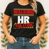 Walking hr violation   Women's T-Shirt thumb 2