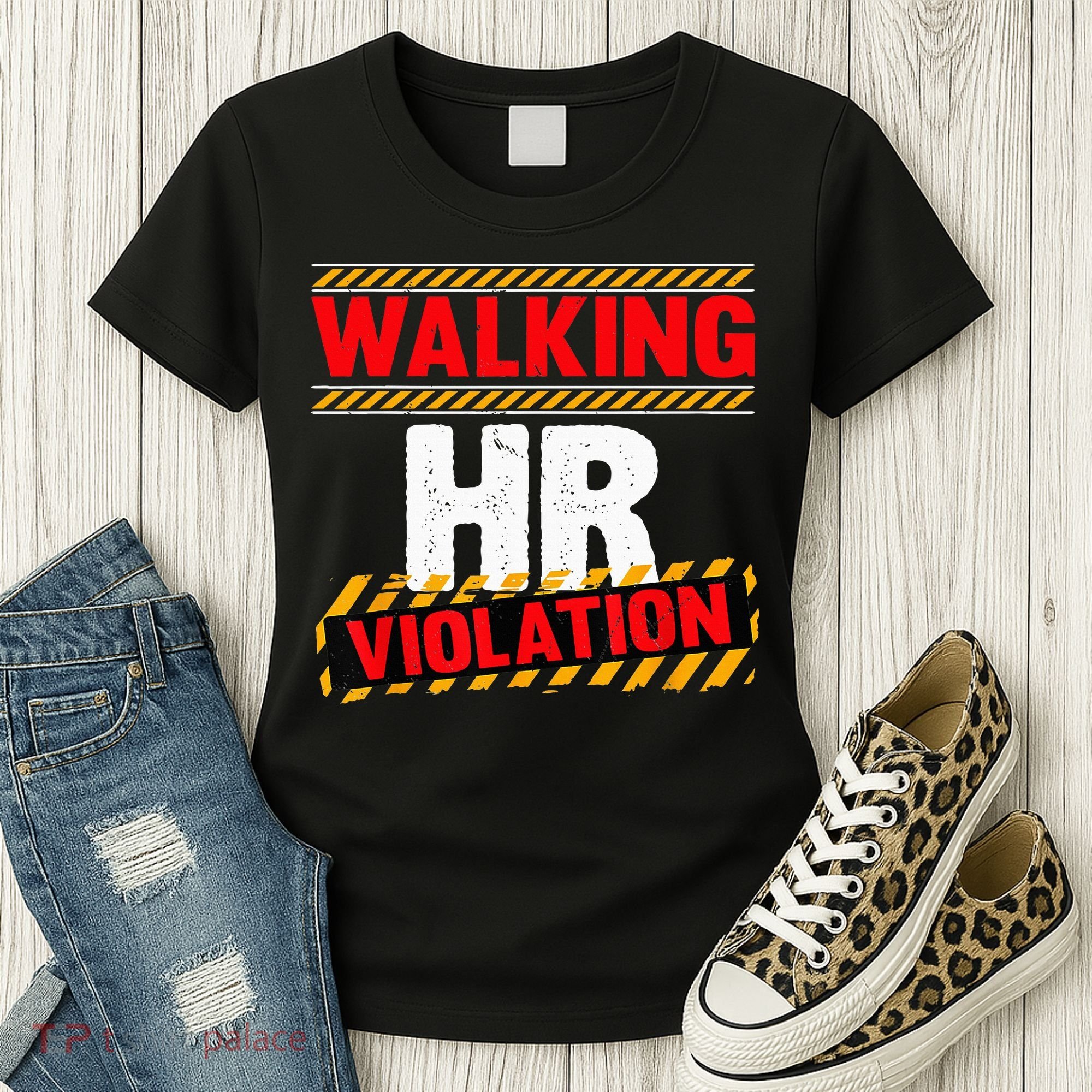 Walking hr violation   Women's T-Shirt