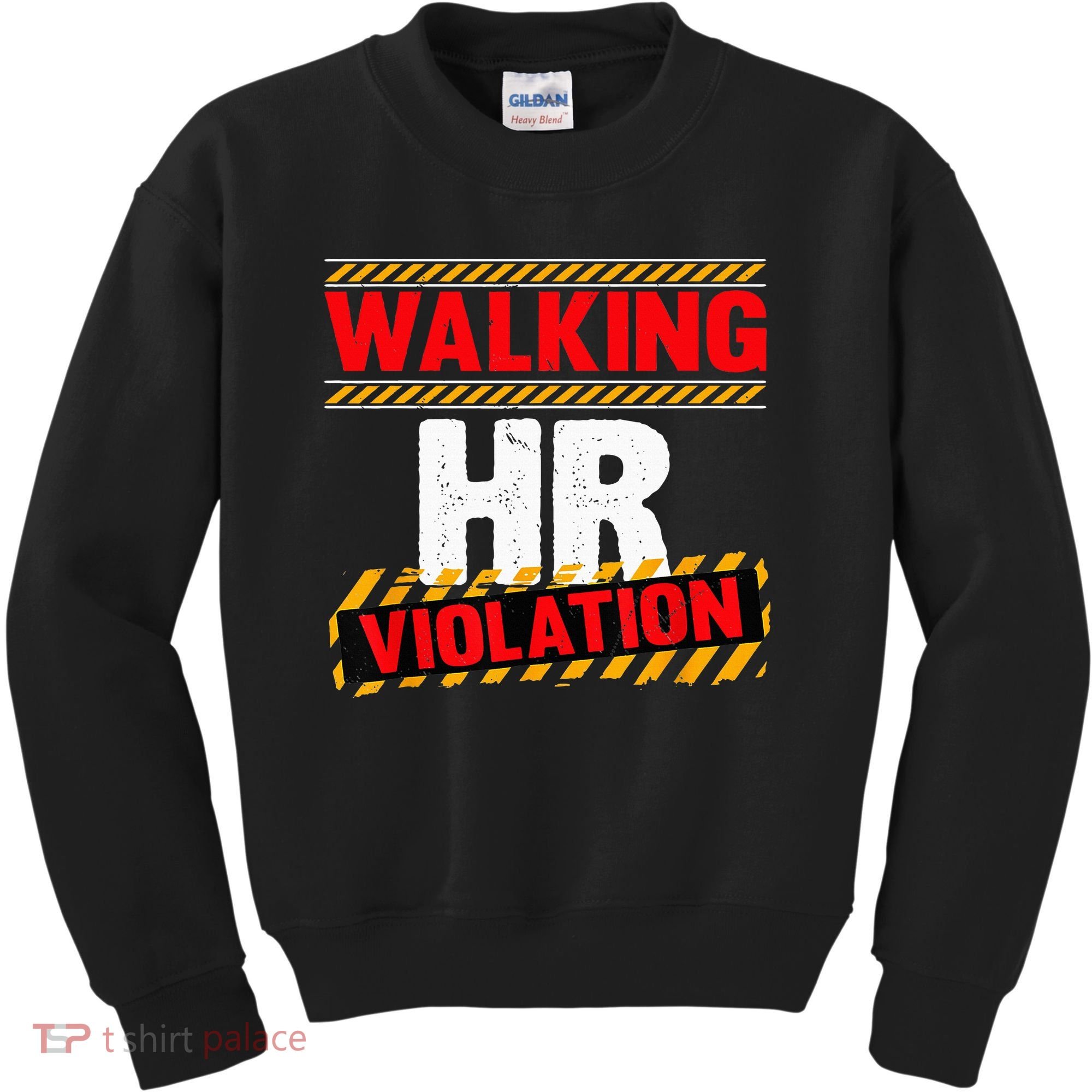 Walking hr violation   Kids Sweatshirt