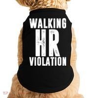 Walking HR Violation Human Resource Doggie Tank thumb 0