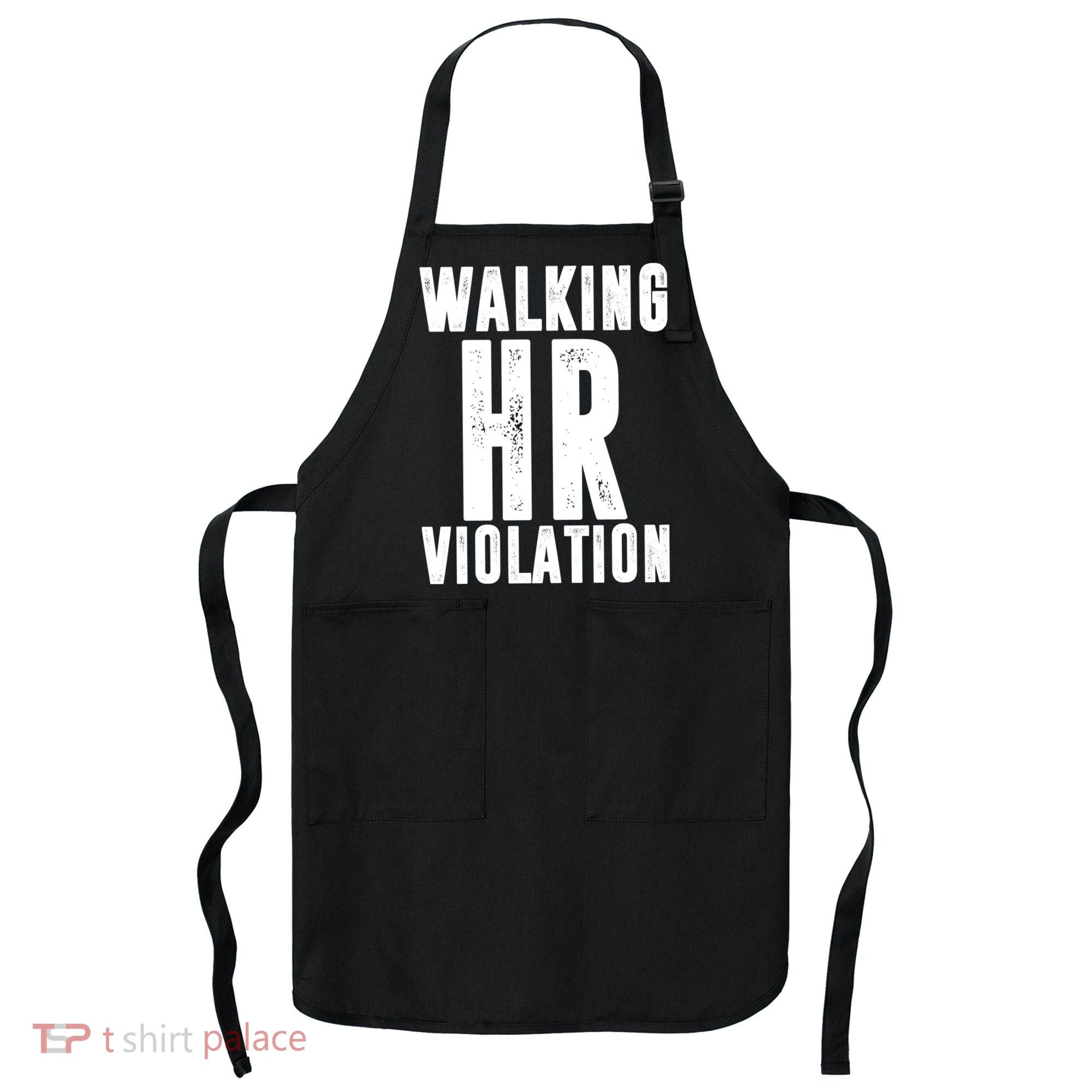 Walking HR Violation Human Resource Apron