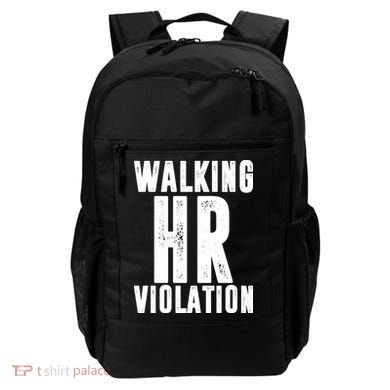 Walking HR Violation Human Resource Backpack
