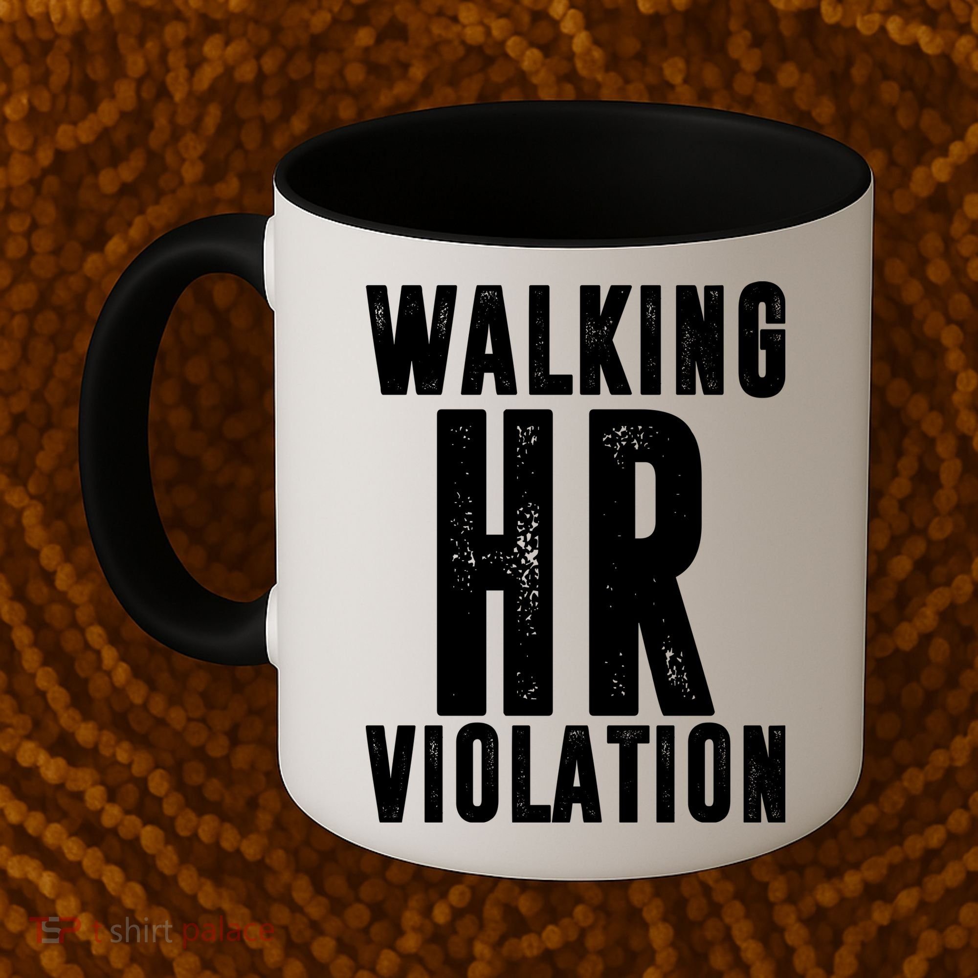 Walking HR Violation Human Resource Coffee Mug