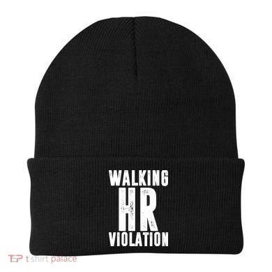 Walking HR Violation Human Resource Beanie