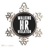 Walking HR Violation Human Resource Ornament thumb 0