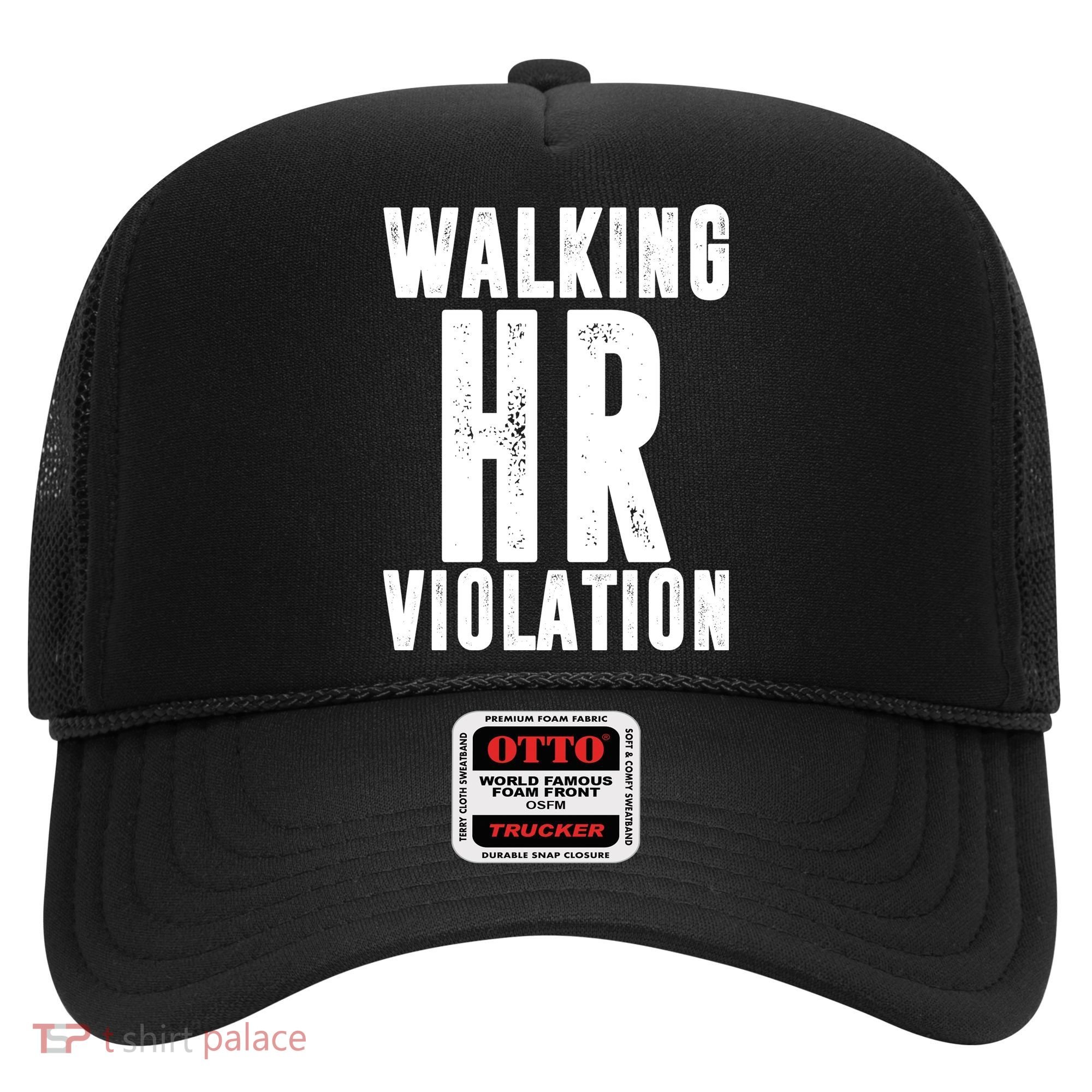 Walking HR Violation Human Resource Hat