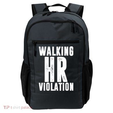 Walking HR Violation Human Resource Backpack