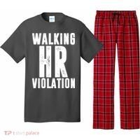Walking HR Violation Human Resource Pajama Set thumb 0