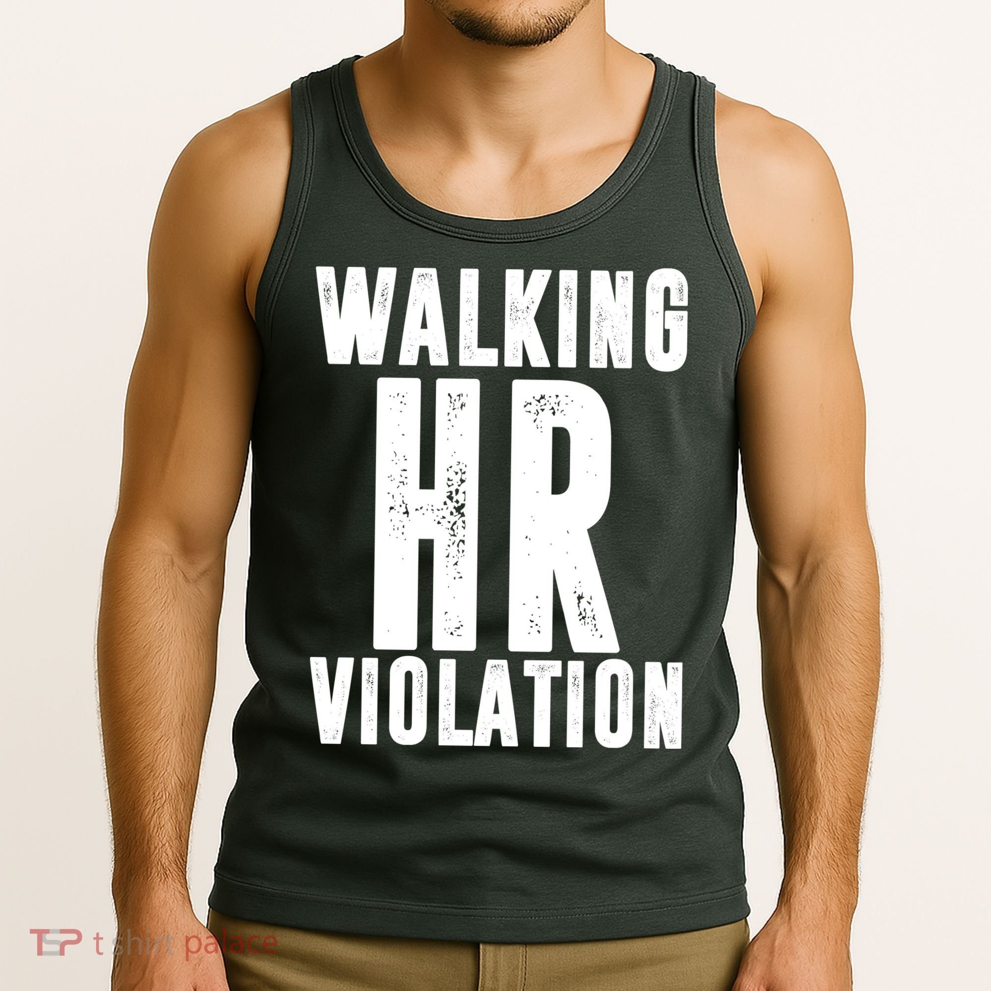 Walking HR Violation Human Resource Tank Top