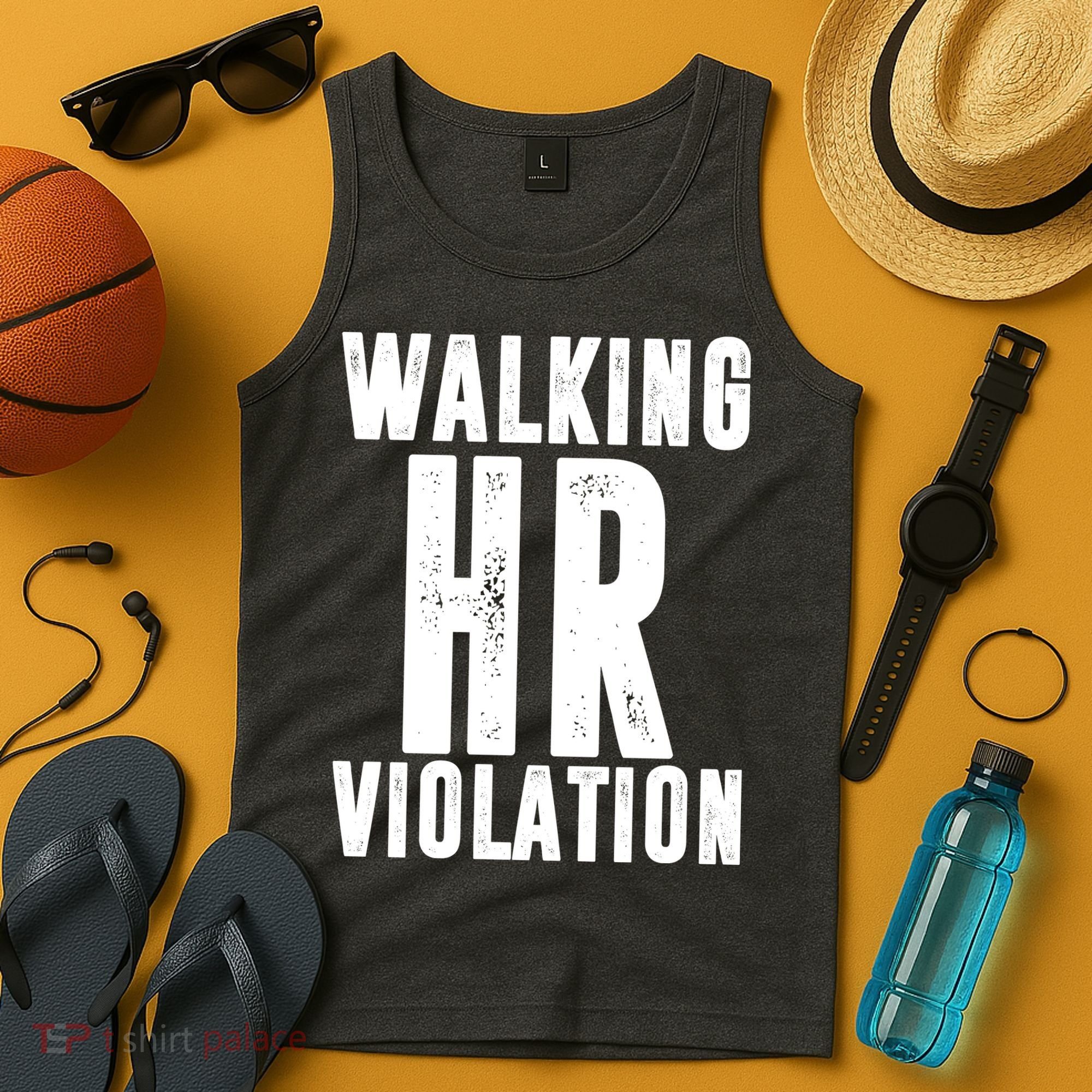 Walking HR Violation Human Resource Tank Top