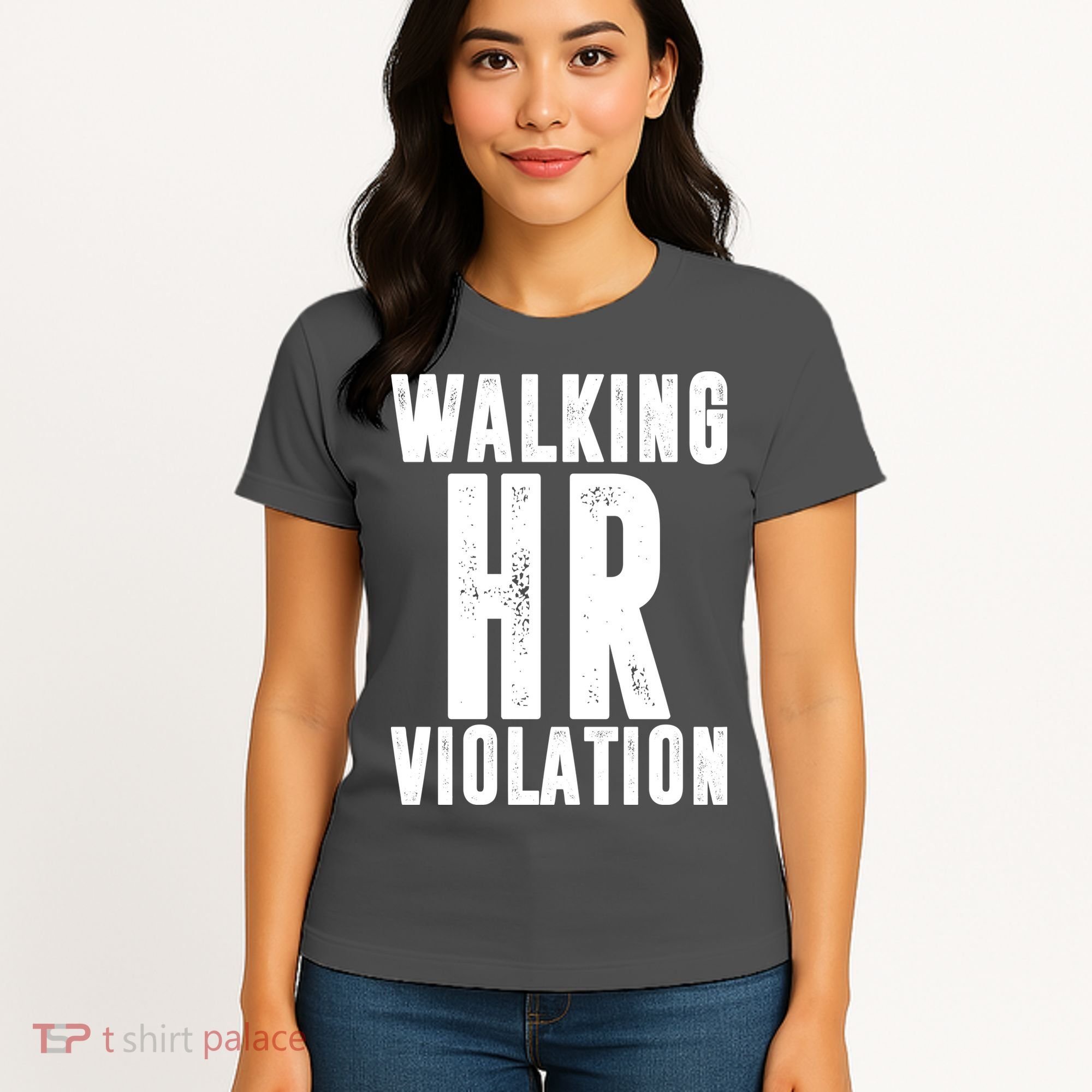 Walking HR Violation Human Resource Women's T-Shirt