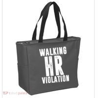 Walking HR Violation Human Resource Tote Bag thumb 2
