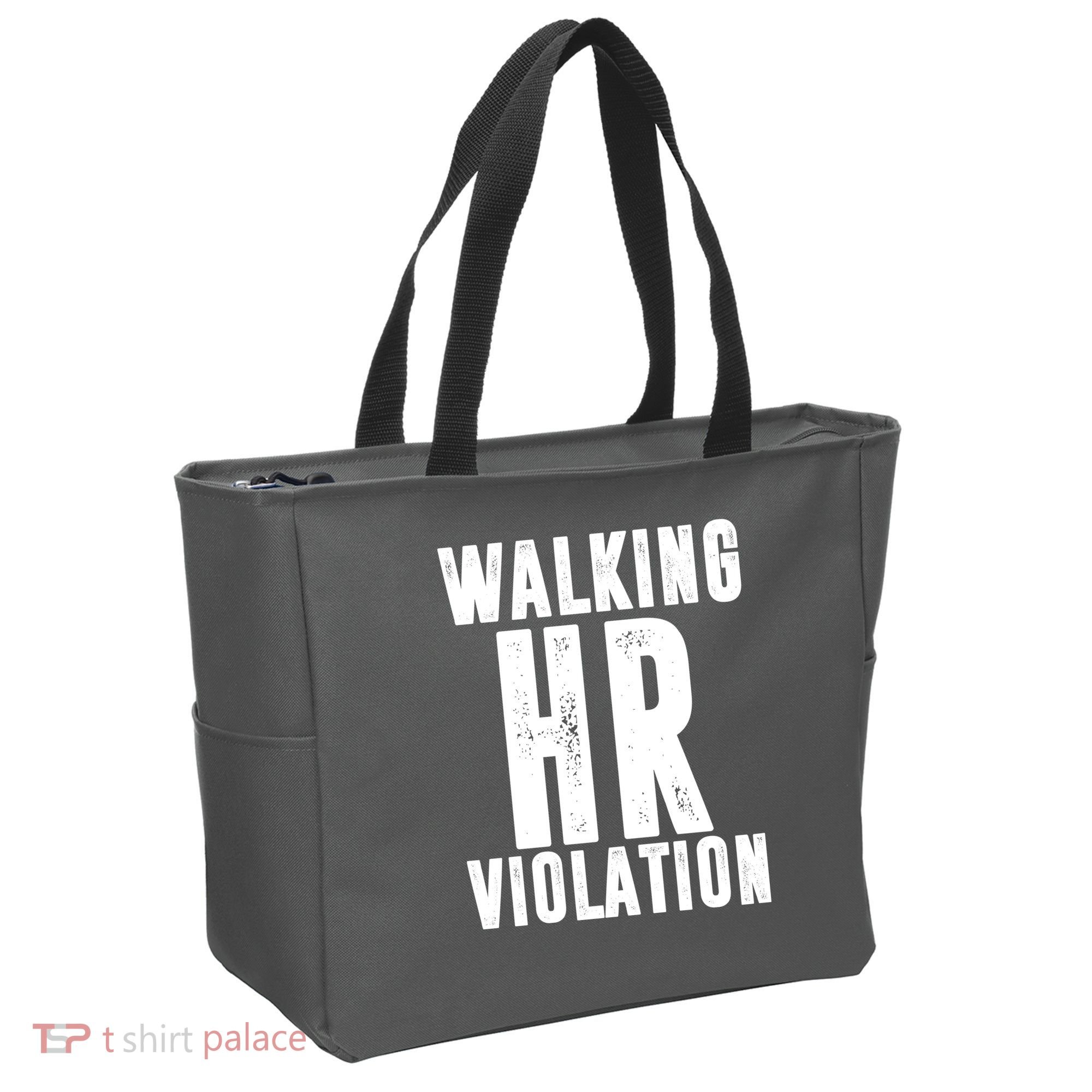 Walking HR Violation Human Resource Tote Bag