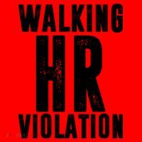 Walking HR Violation Human Resource Santa Hat thumb 1