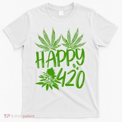 Weed Heart Valentines Day Cannabis 420 T-Shirt