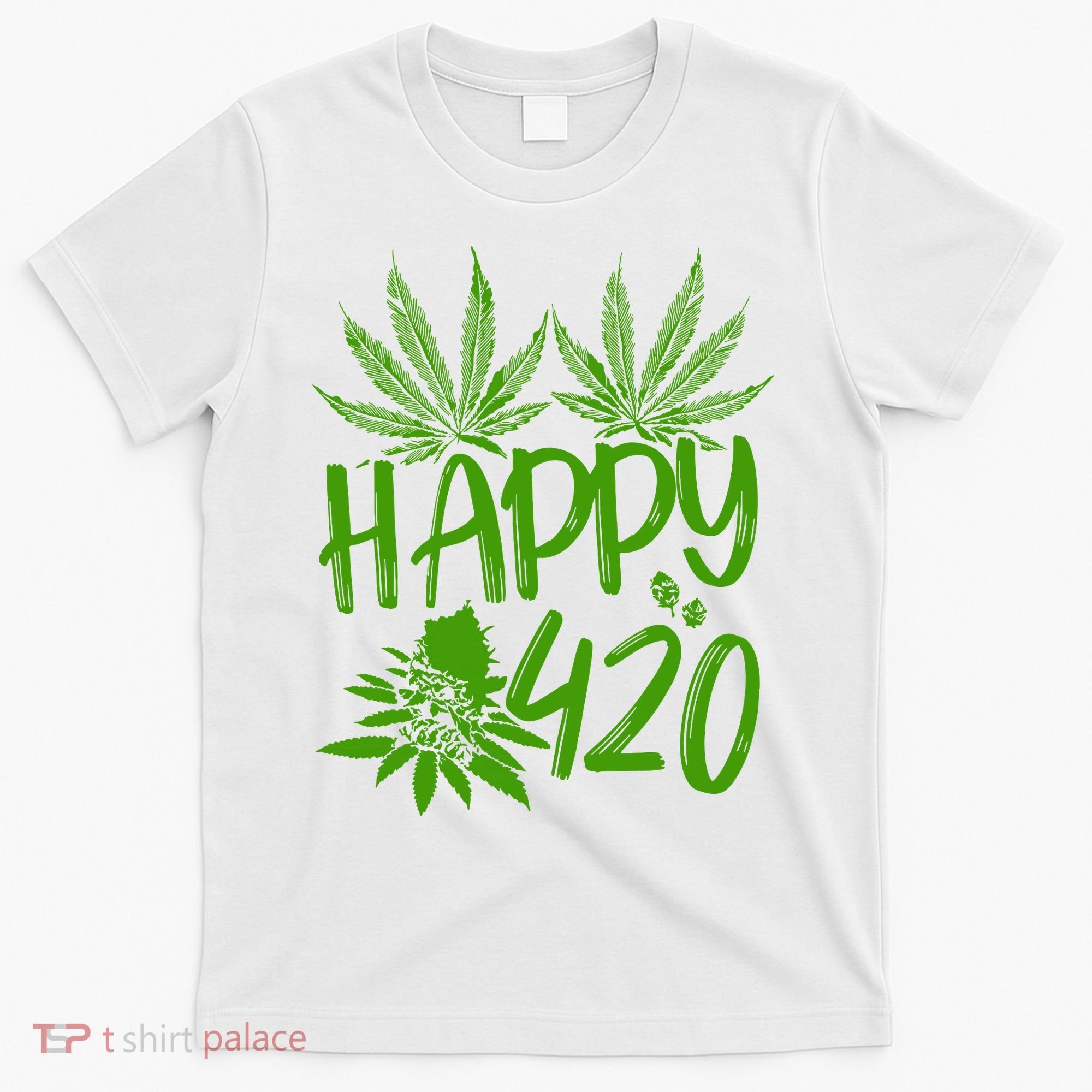 Weed Heart Valentines Day Cannabis 420 T-Shirt