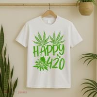 Weed Heart Valentines Day Cannabis 420 T-Shirt thumb 2