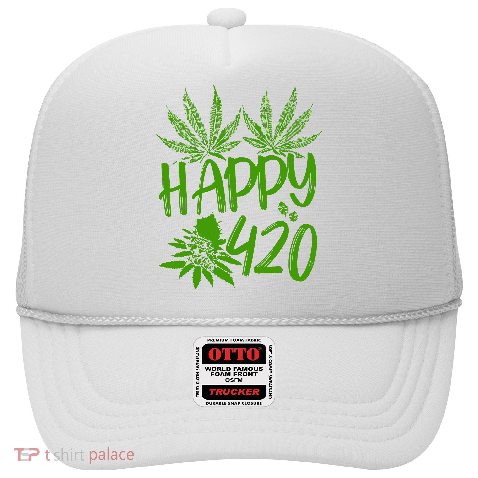 Weed Heart Valentines Day Cannabis 420 Hat