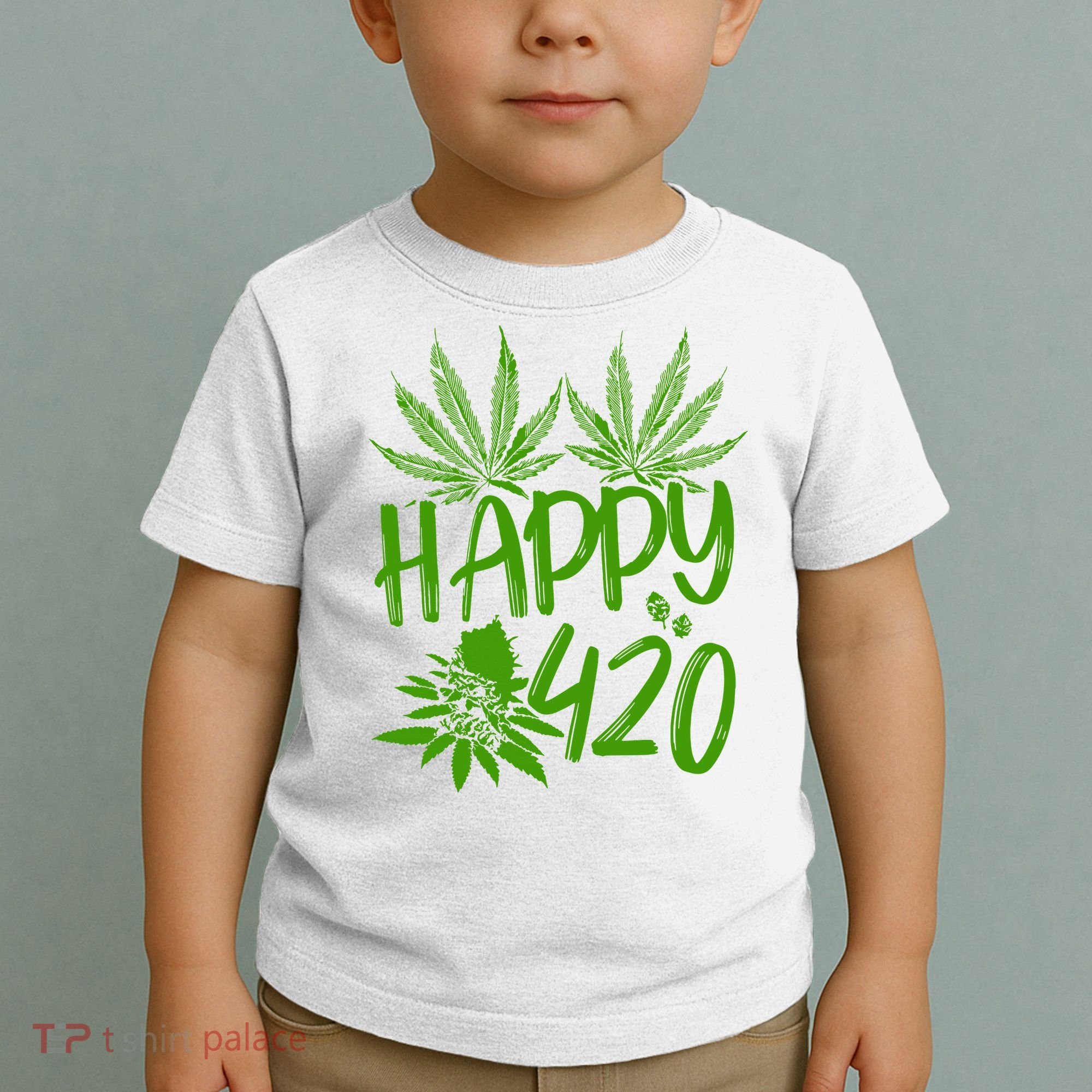 Weed Heart Valentines Day Cannabis 420 Toddler T-Shirt