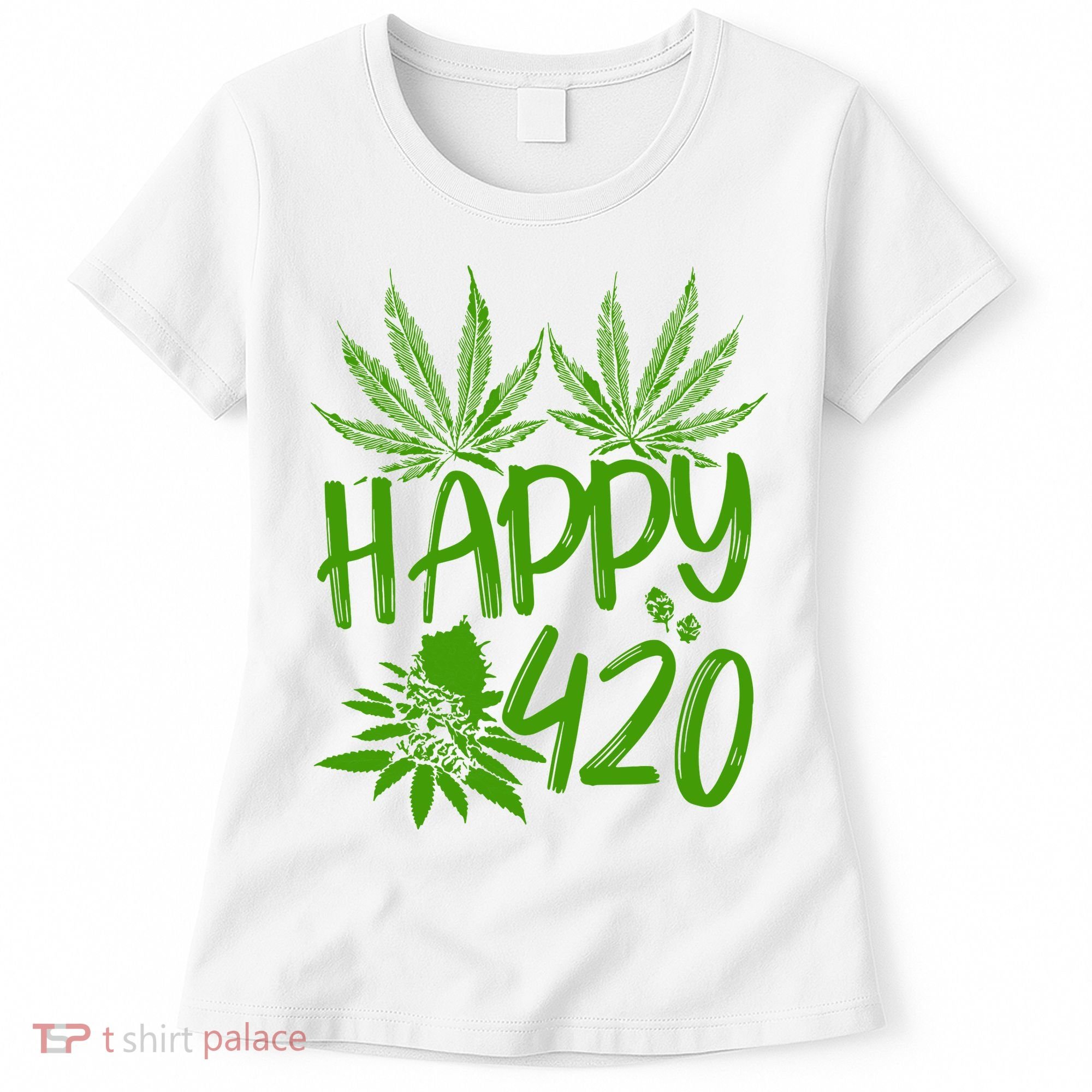 Weed Heart Valentines Day Cannabis 420 Women's T-Shirt