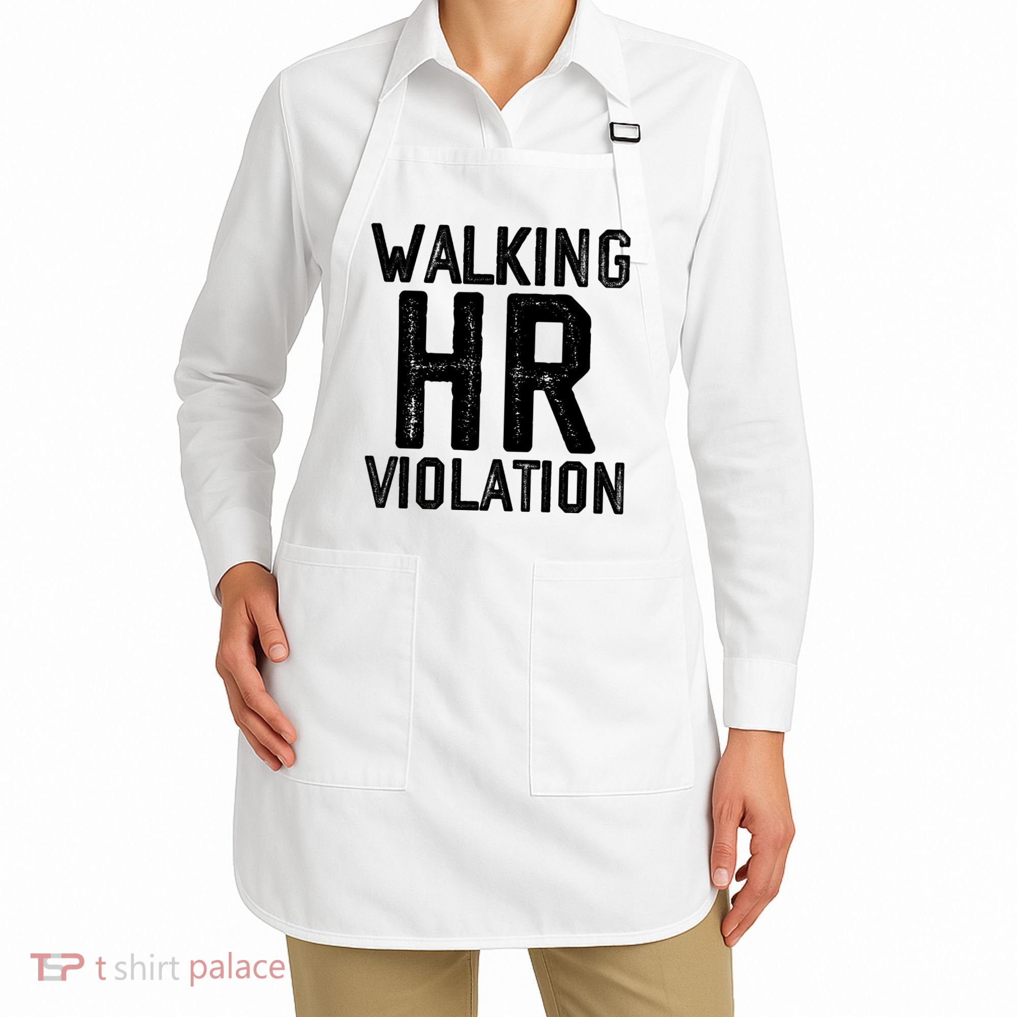 Walking HR Violation HR Human Resources Nightmare Apron