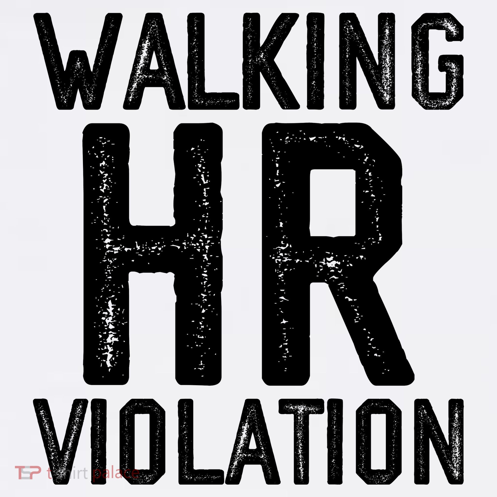 Walking HR Violation HR Human Resources Nightmare Apron