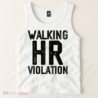Walking HR Violation HR Human Resources Nightmare Tank Top thumb 2