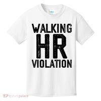 Walking HR Violation HR Human Resources Nightmare Kids T-Shirt thumb 0