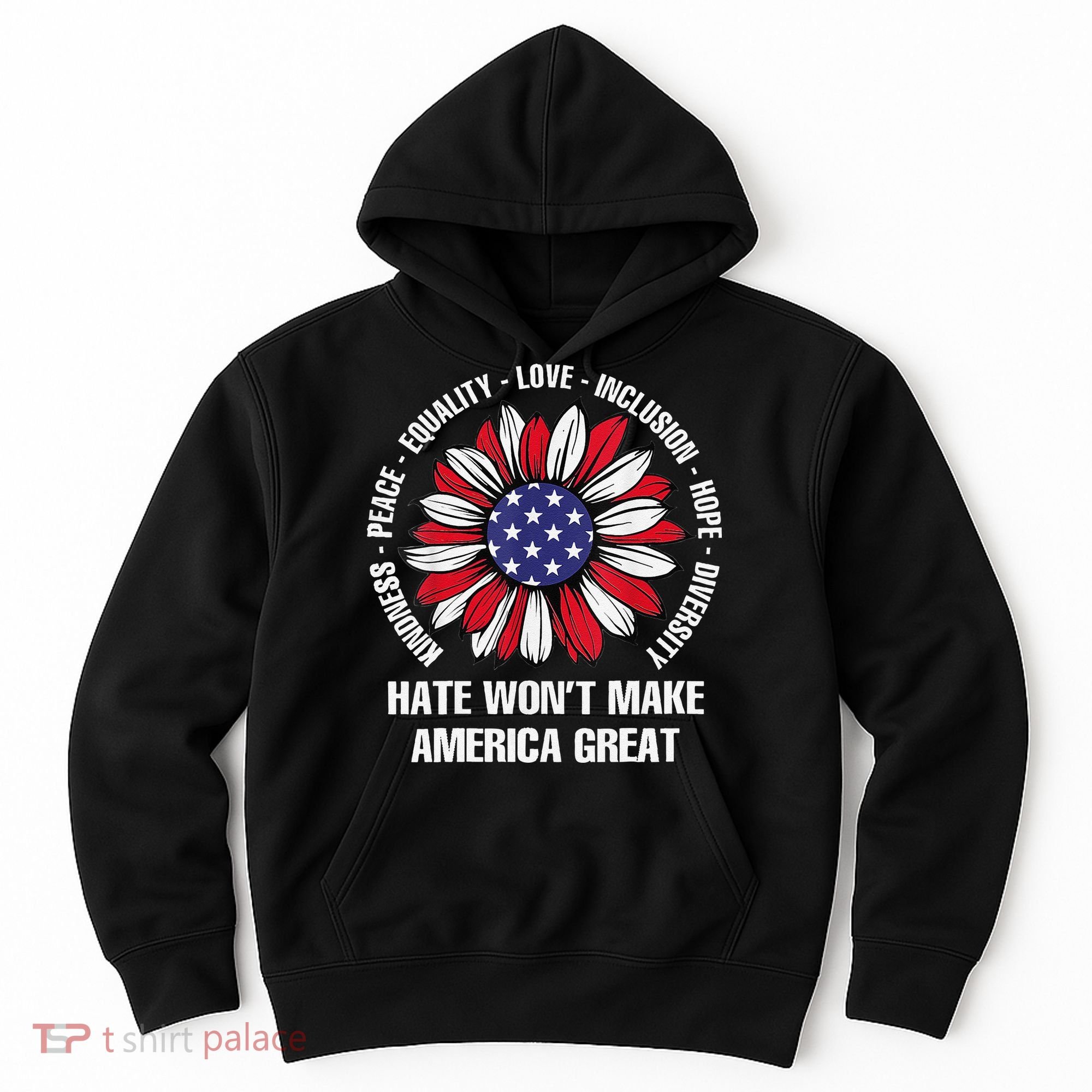 Women Hate Wont Make America Great Gift Hoodie