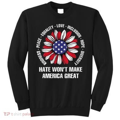 Women Hate Wont Make America Great Gift Sweatshirt