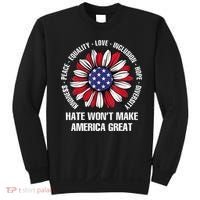 Women Hate Wont Make America Great Gift Sweatshirt thumb 0