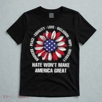 Women Hate Wont Make America Great Gift T-Shirt thumb 5