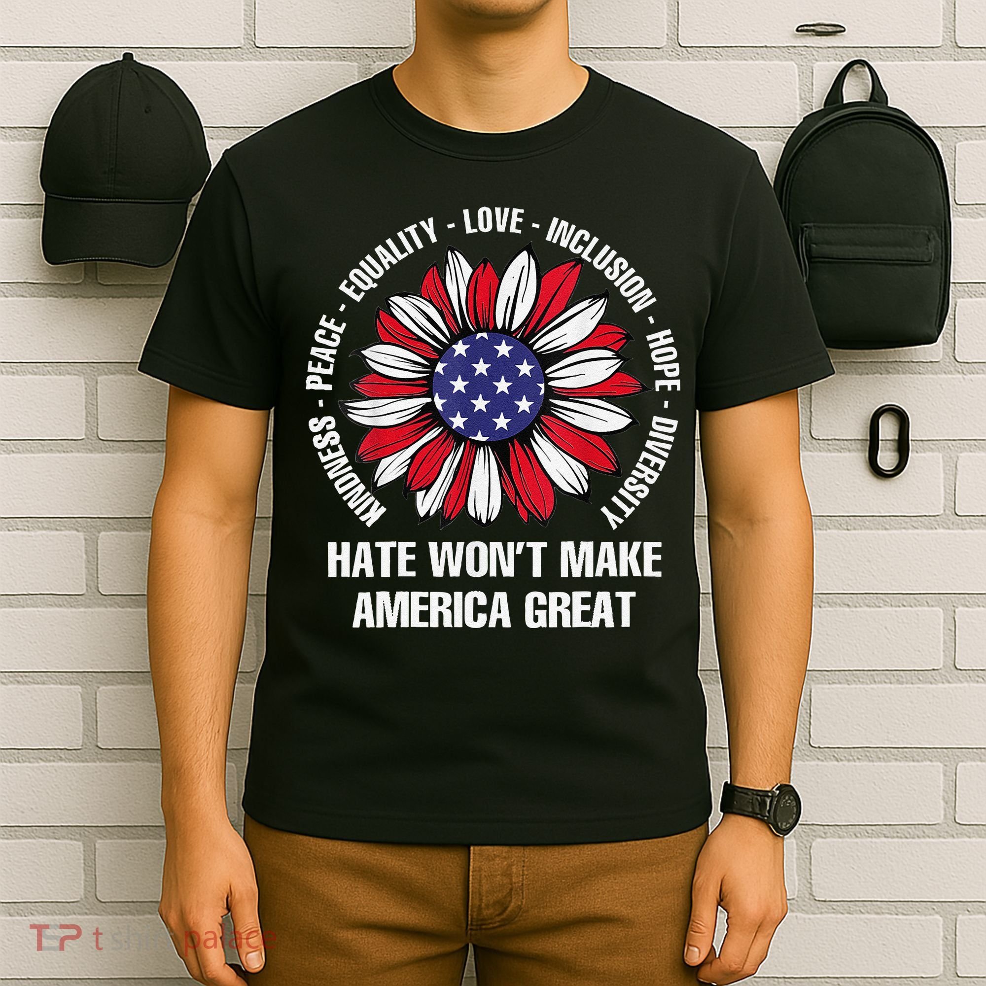 Women Hate Wont Make America Great Gift T-Shirt