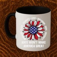 Women Hate Wont Make America Great Gift Coffee Mug thumb 2