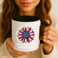 Women Hate Wont Make America Great Gift Coffee Mug thumb 3