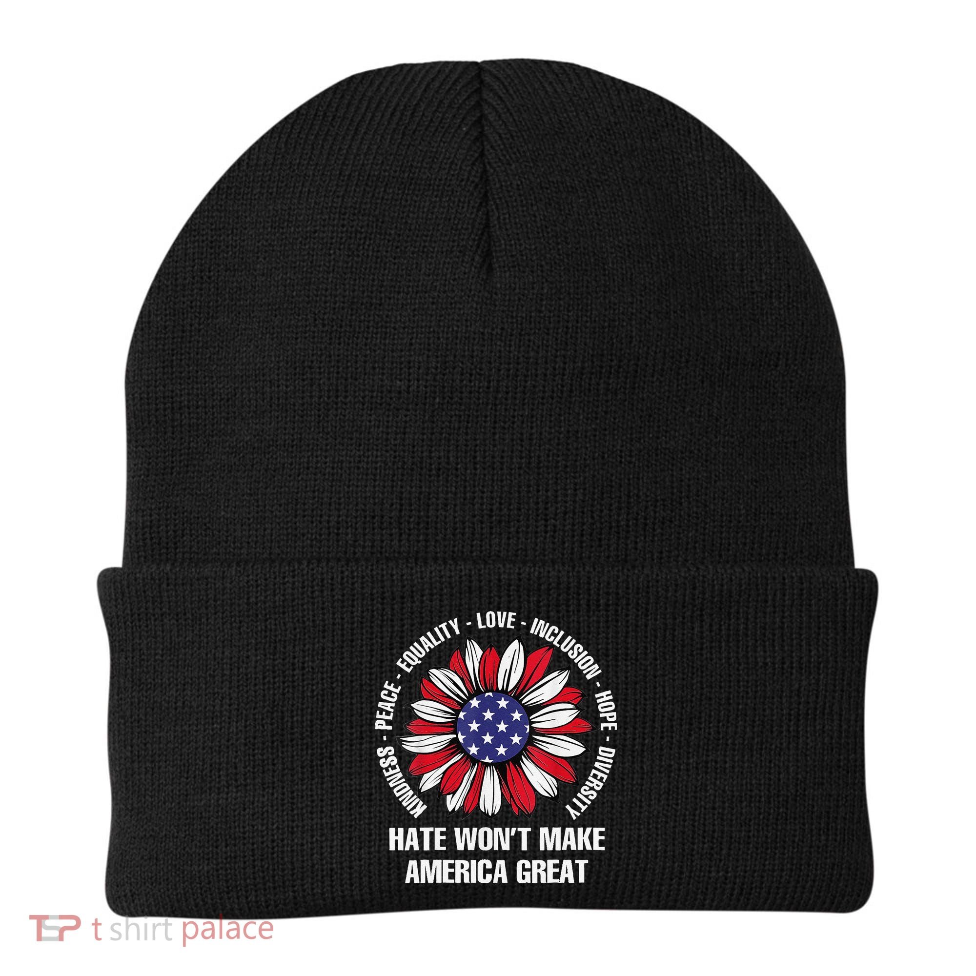 Women Hate Wont Make America Great Gift Beanie